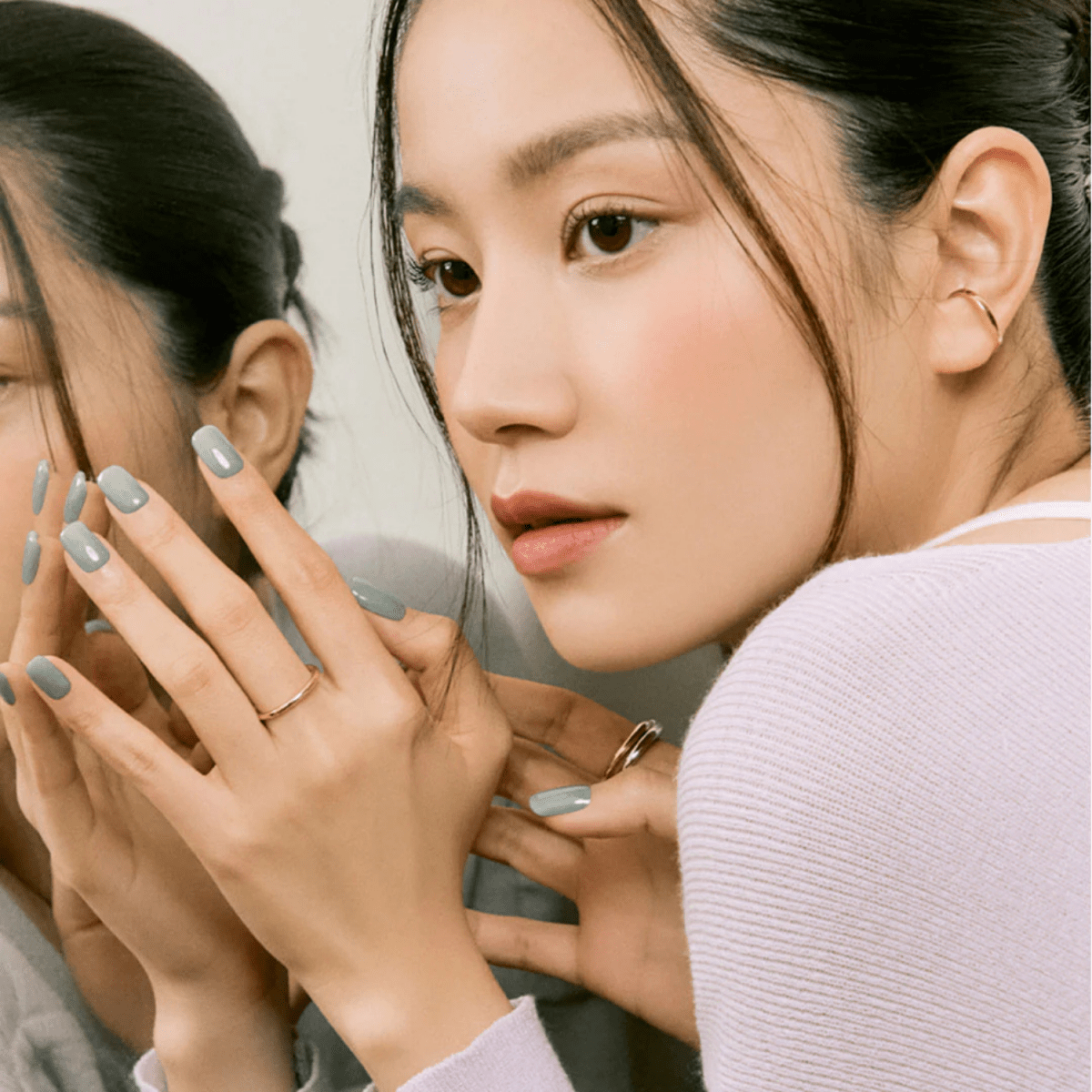 Ohora Semi - Cured Gel Nail - N Cream Fog | La Cosmetique