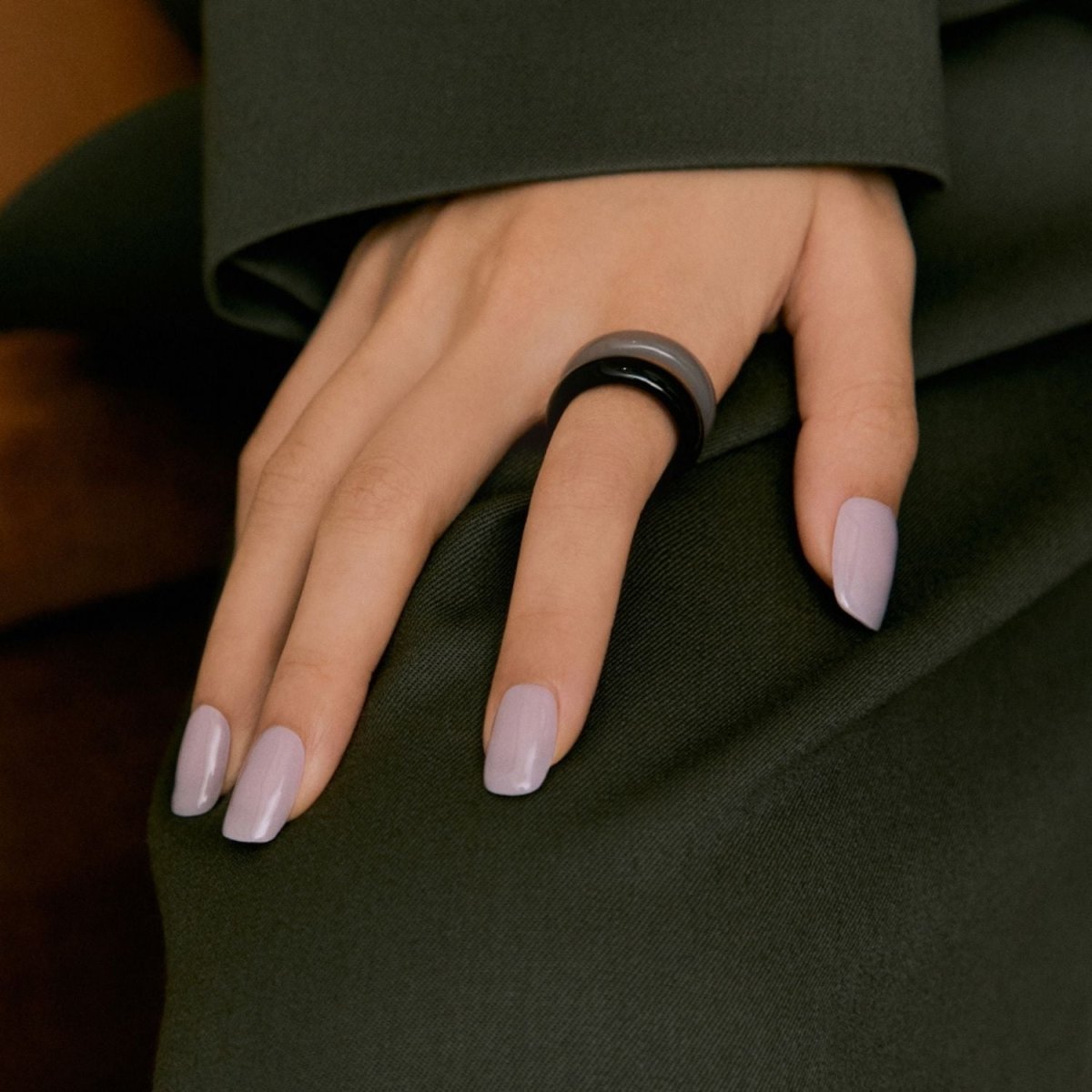 Ohora Semi - Cured Gel Nail - N Cream Lavender | La Cosmetique