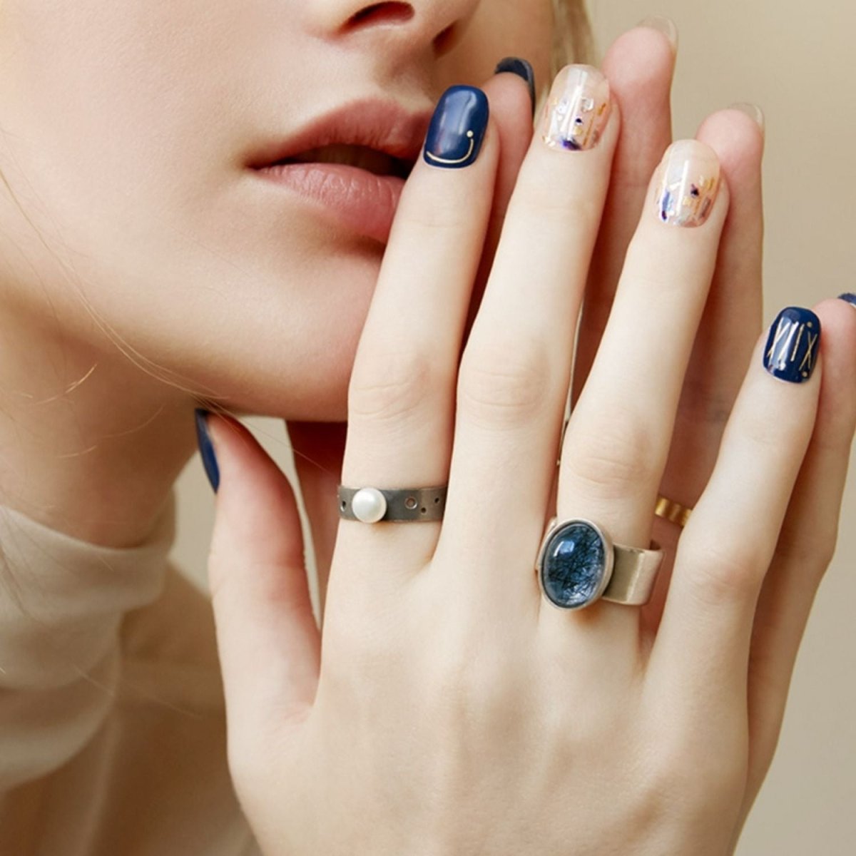 Ohora Semi-Cured Gel Nail - N Midnight | La Cosmetique