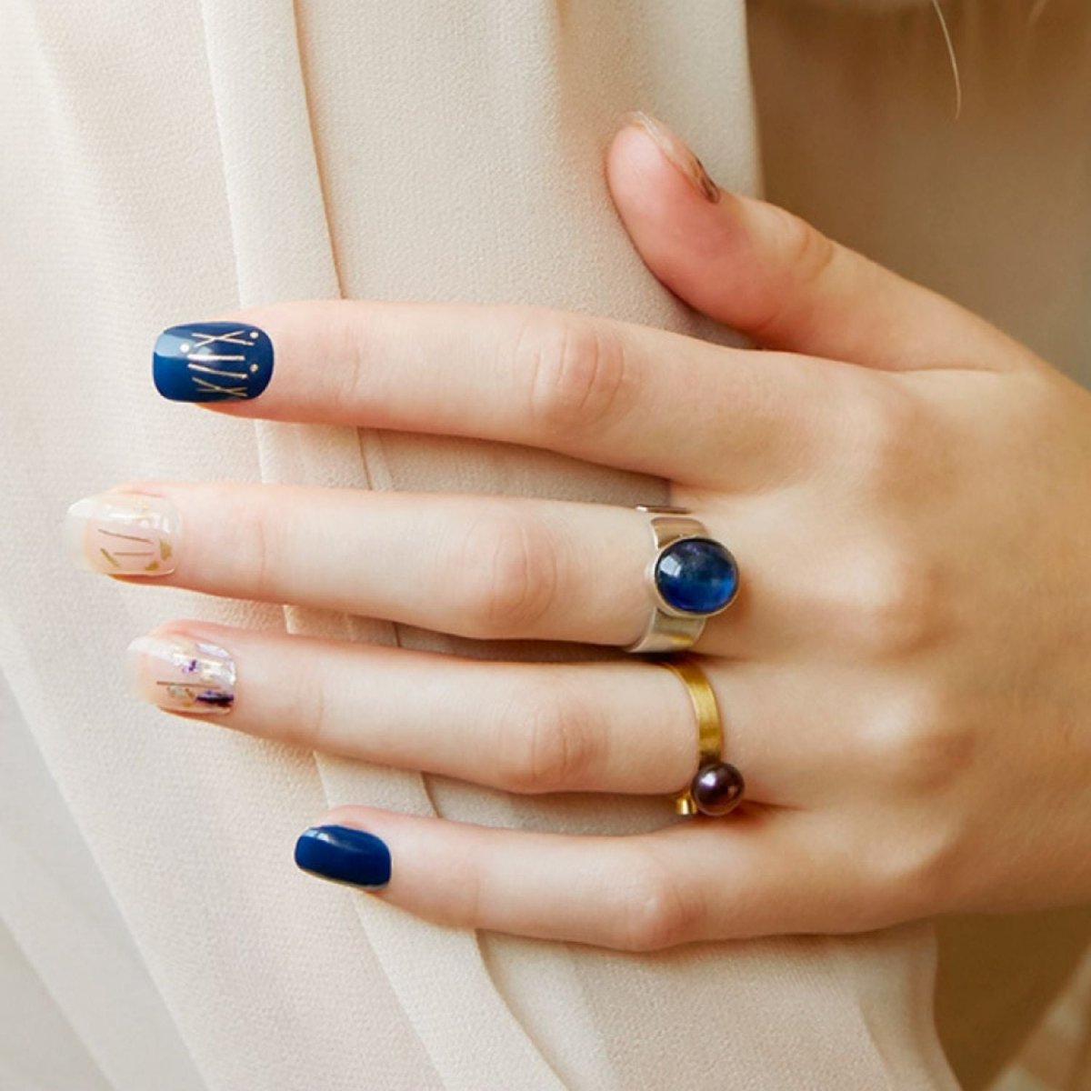 Ohora Semi-Cured Gel Nail - N Midnight | La Cosmetique