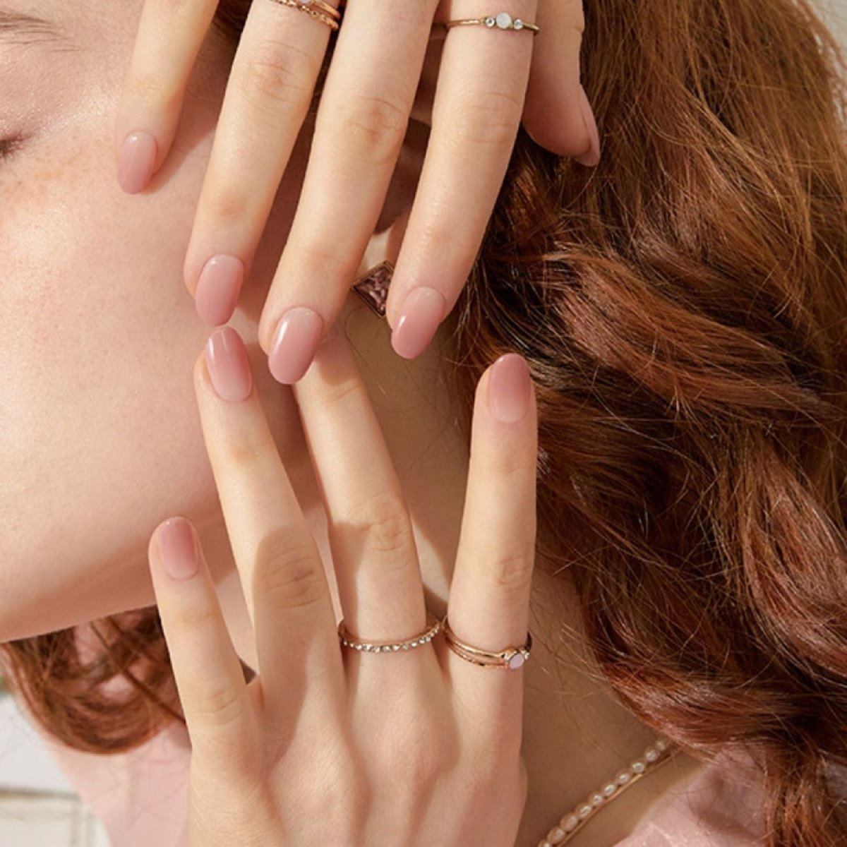 Ohora Semi - Cured Gel Nail - N Milk Rose | La Cosmetique