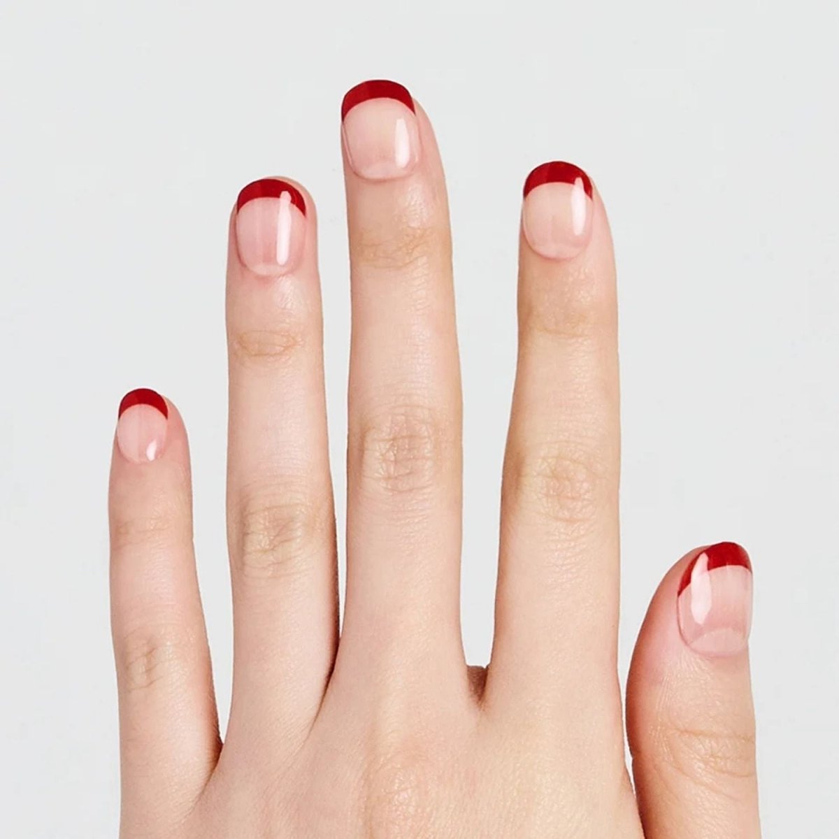 Ohora Semi - Cured Gel Nail - N Ruby French | La Cosmetique