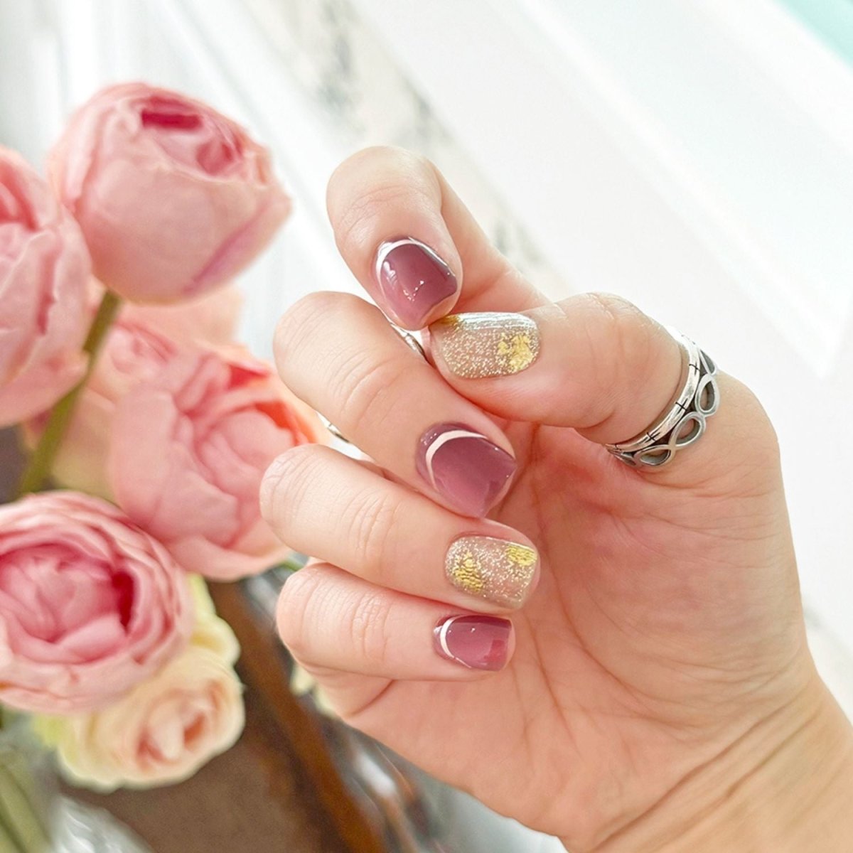 Ohora Semi - Cured Gel Nail - N Shine Vino | La Cosmetique