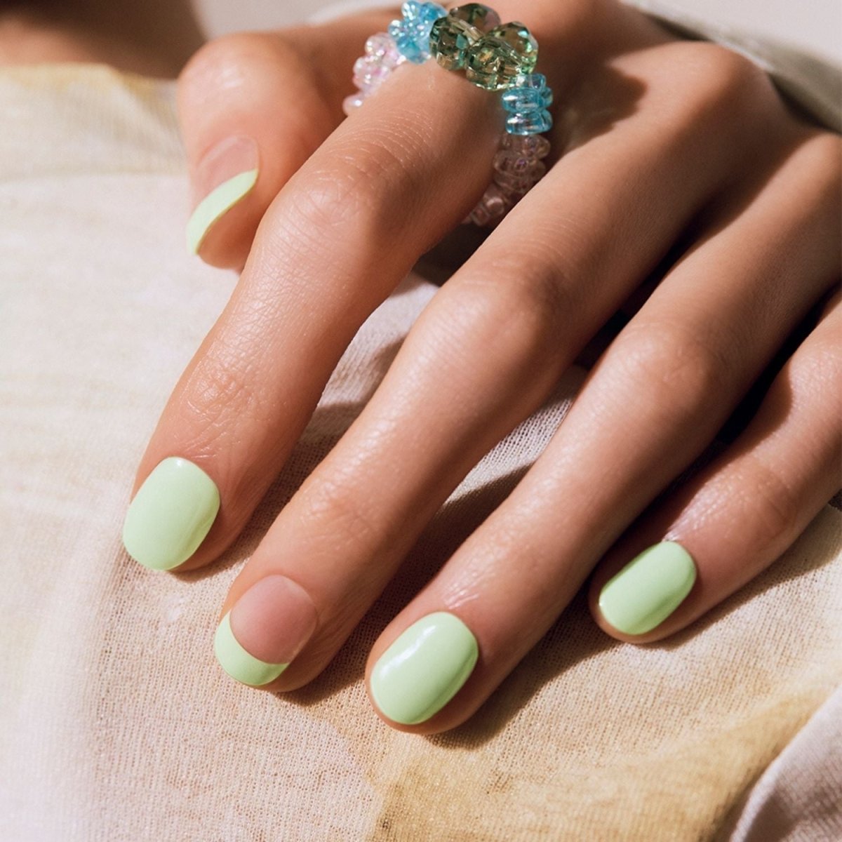 Ohora Semi - Cured Gel Nail - N Silky Mint | La Cosmetique