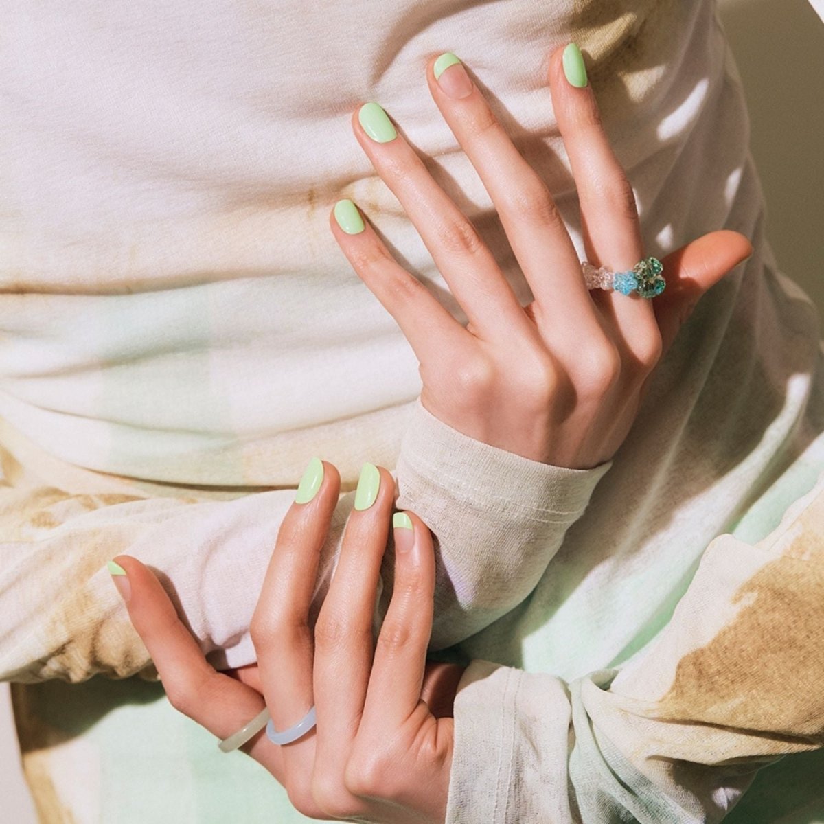 Ohora Semi - Cured Gel Nail - N Silky Mint | La Cosmetique