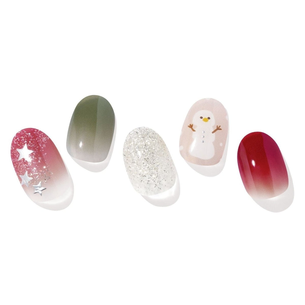 Semi-Cured Gel Nail - N Snow Star