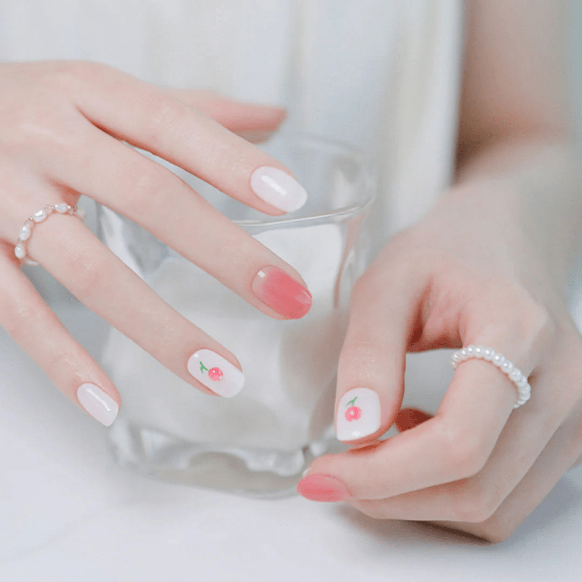 Ohora Semi - Cured Gel Nail - N Tulip Bonbon | La Cosmetique