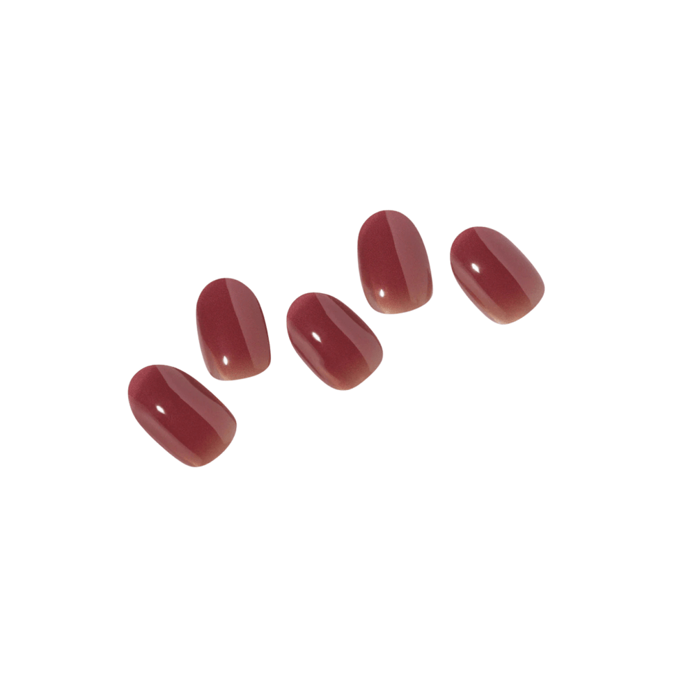 Semi-Cured Gel Nail - N Wine Veil