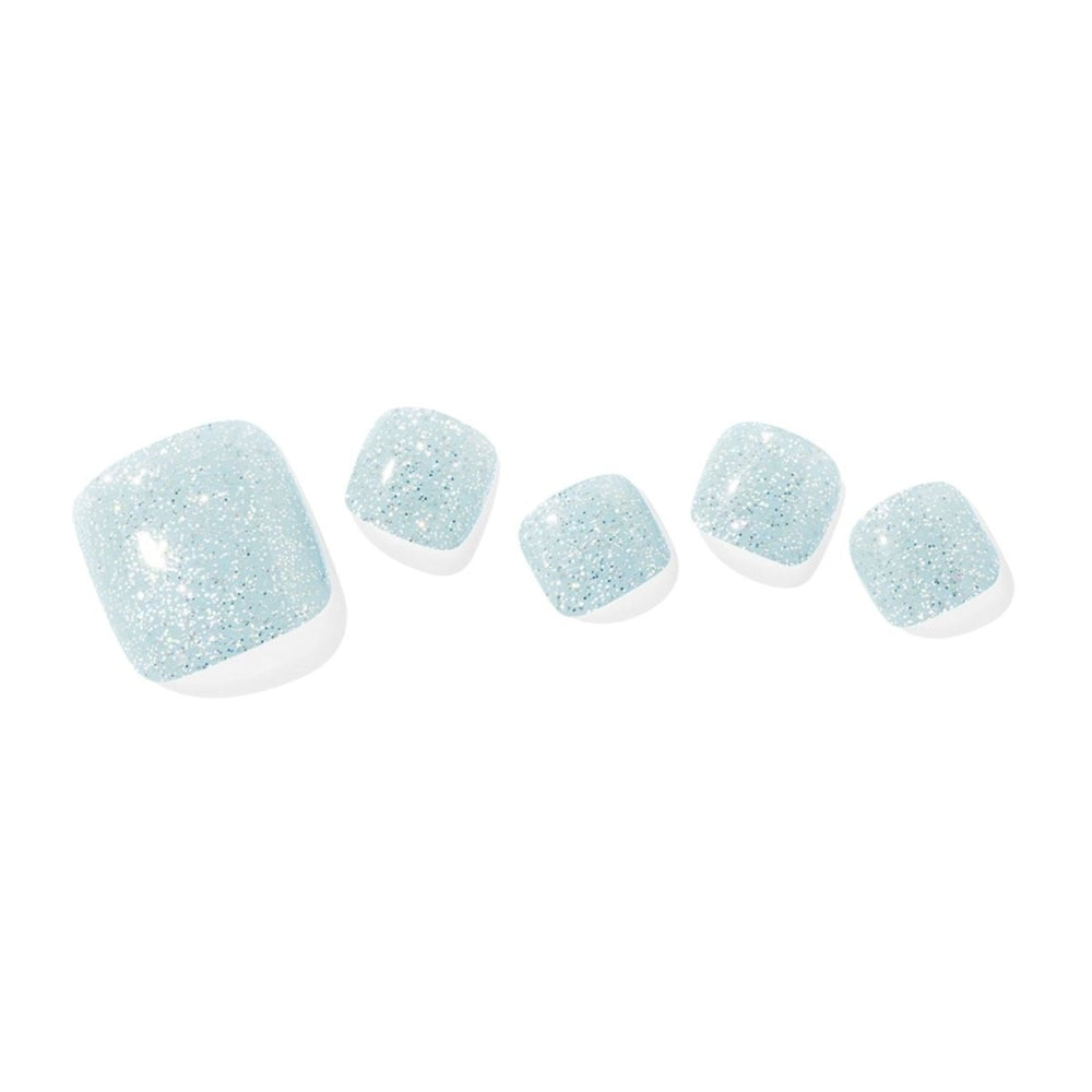 Semi-Cured Gel Pedicure - P Soda Blue