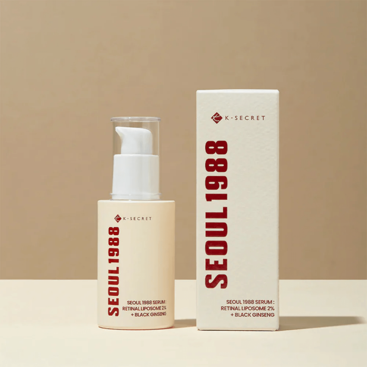 K - Secret Seoul 1988 Serum : Retinal Liposome 2% + Black Ginseng 30ml | La Cosmetique