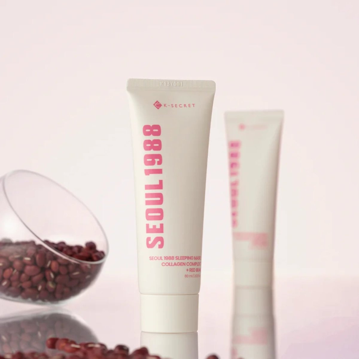 K-Secret Seoul 1988 Sleeping Mask: Collagen Complex 7 + Red Bean 60ml | La Cosmetique