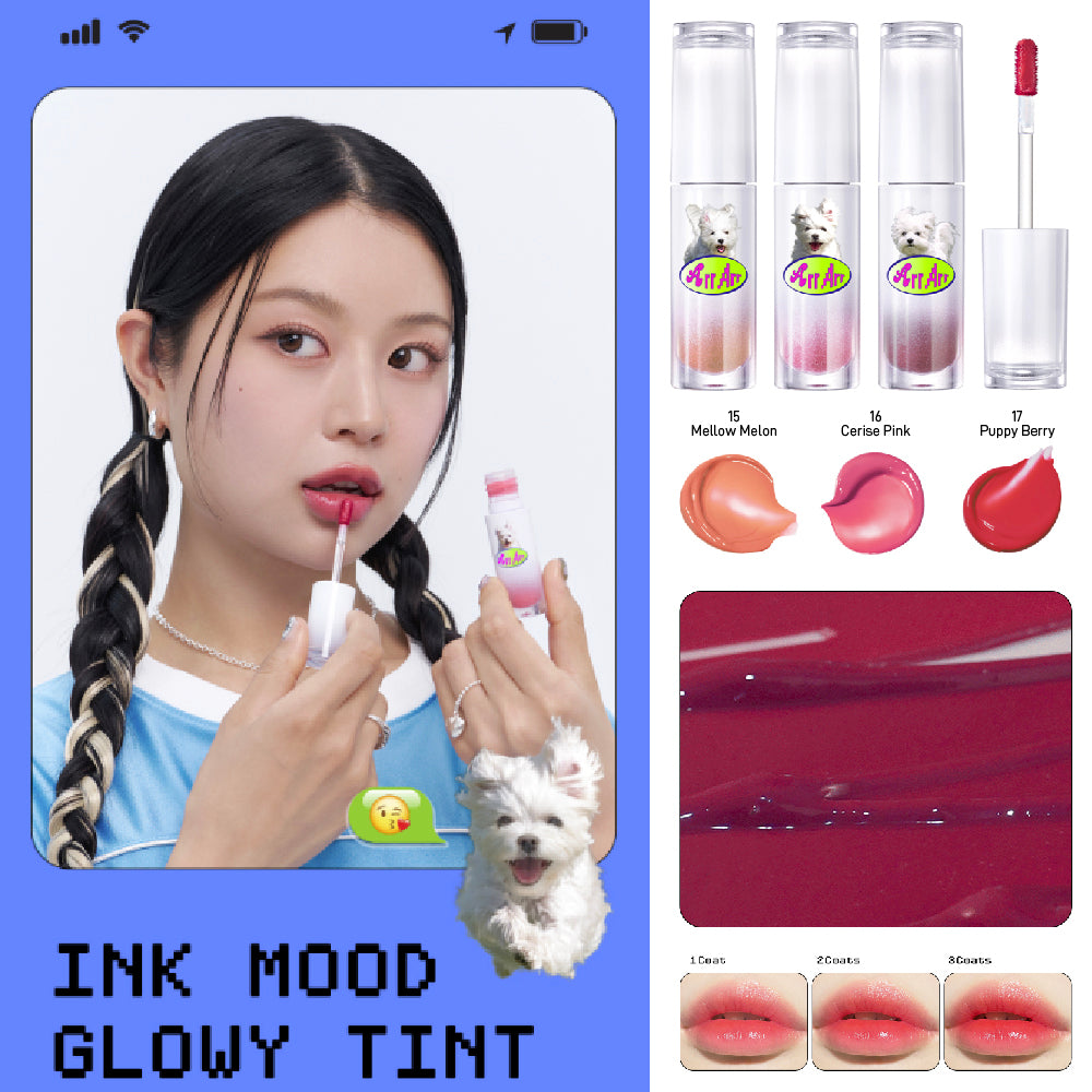 Peripera Ink Mood Glowy Tint Set (Maltese Ver) (3 Colours) | La Cosmetique Australia