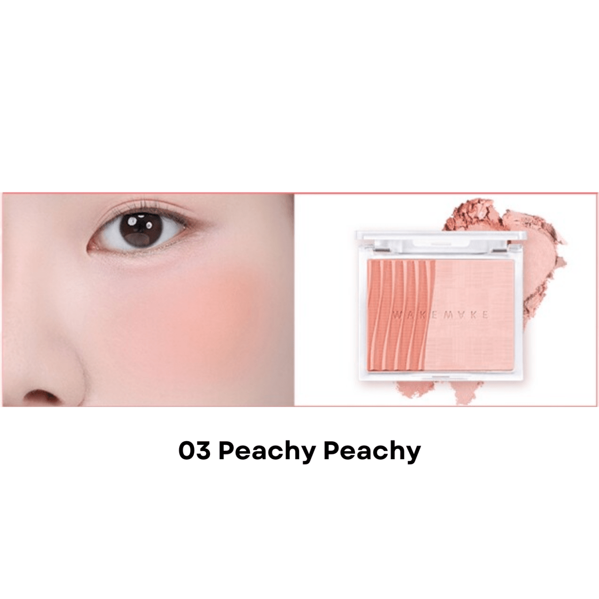 Wakemake Sheer Layering Dual Blusher | La Cosmetique