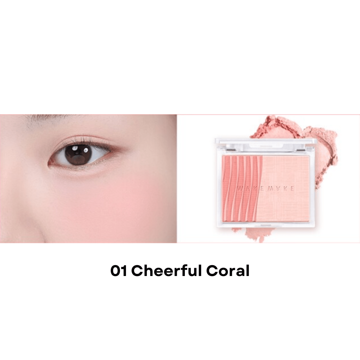 Wakemake Sheer Layering Dual Blusher | La Cosmetique