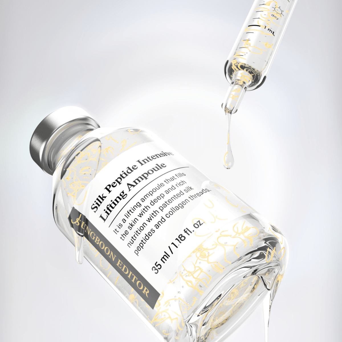 Sungboon Editor Silk Peptide Intensive Lifting Ampoule 60ml | La Cosmetique