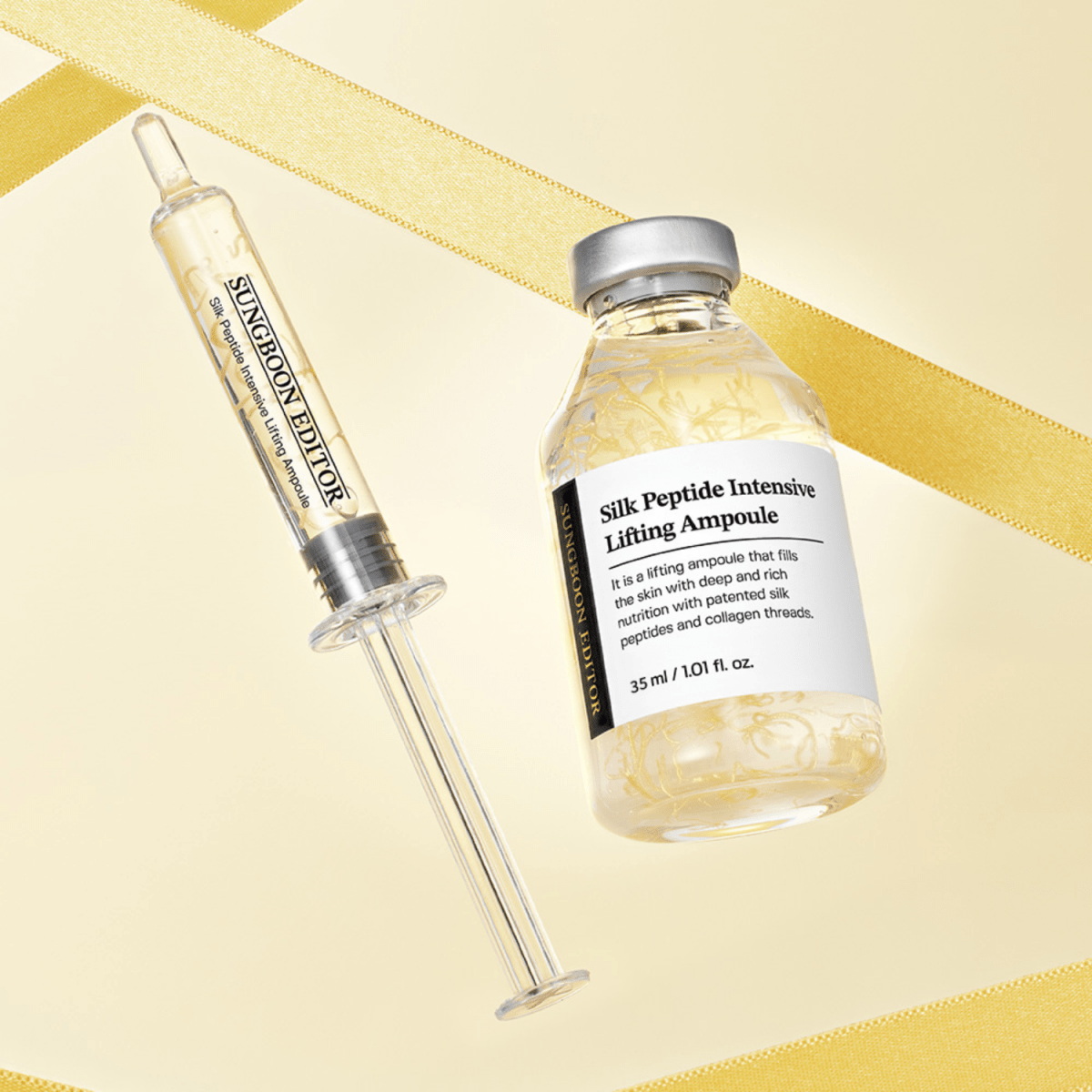 Sungboon Editor Silk Peptide Intensive Lifting Ampoule 60ml | La Cosmetique