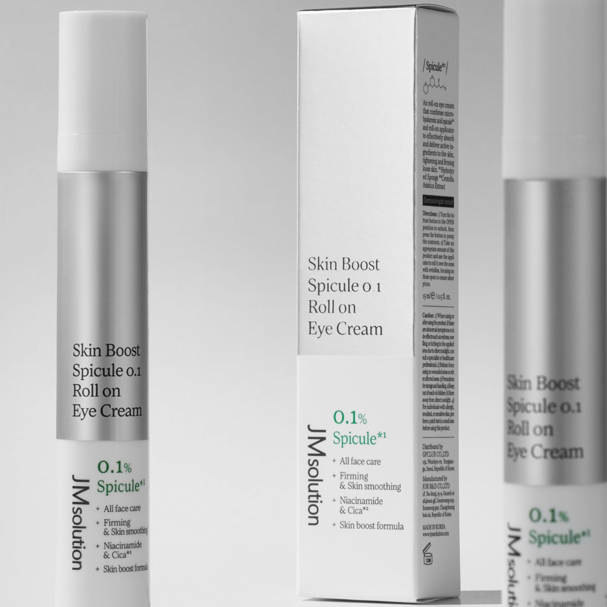 JMsolution Skin Boost Spicule 0.1 Roll On Eye Cream [15ml] | La Cosmetique