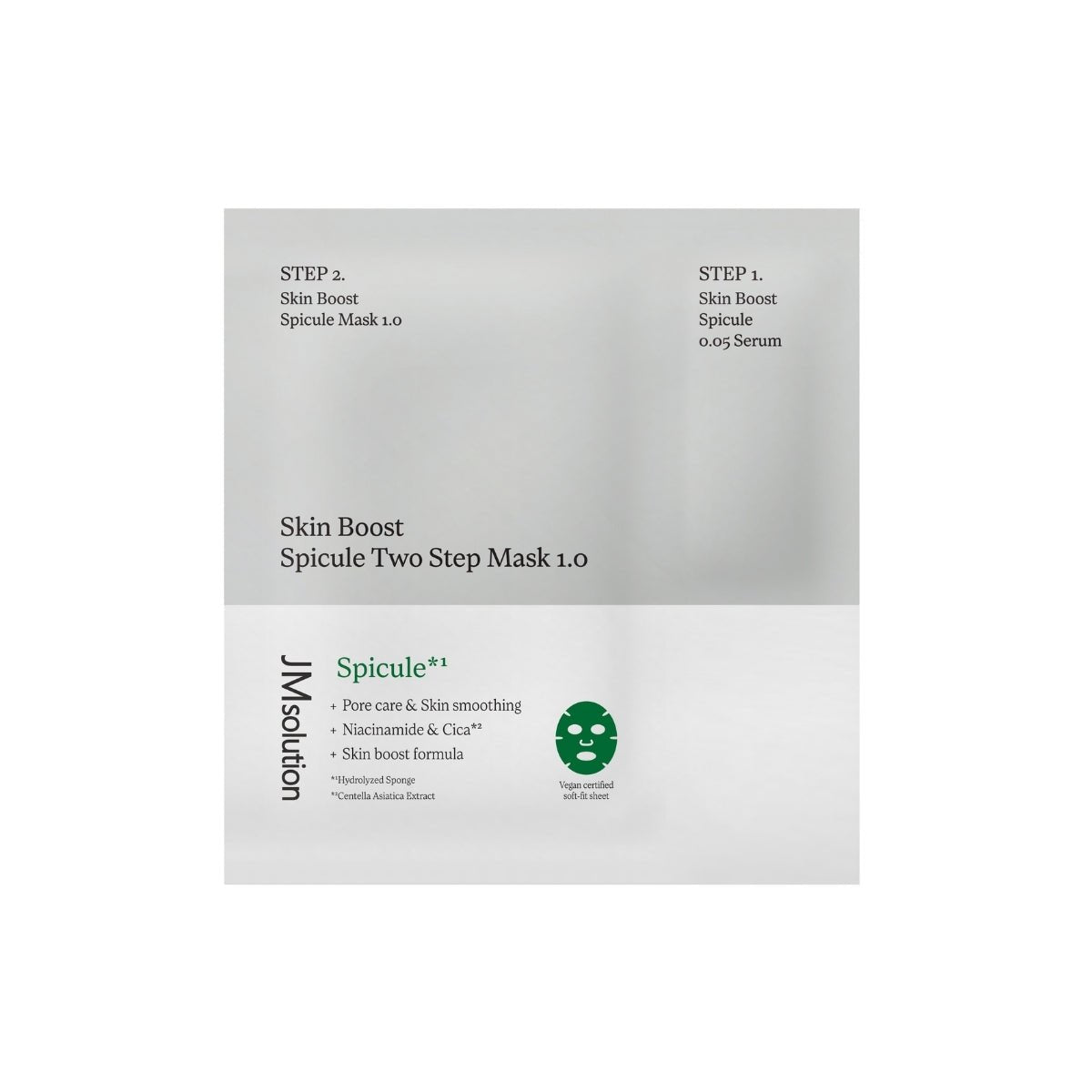 JMsolution Skin Boost Spicule Two Step Mask Box 1.0 [10pcs] | La Cosmetique