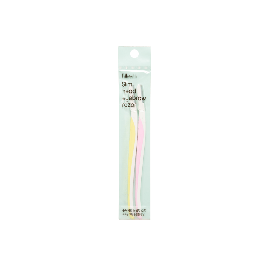 Fillimilli Slim Head Eyebrow Razor [2pcs] | La Cosmetique