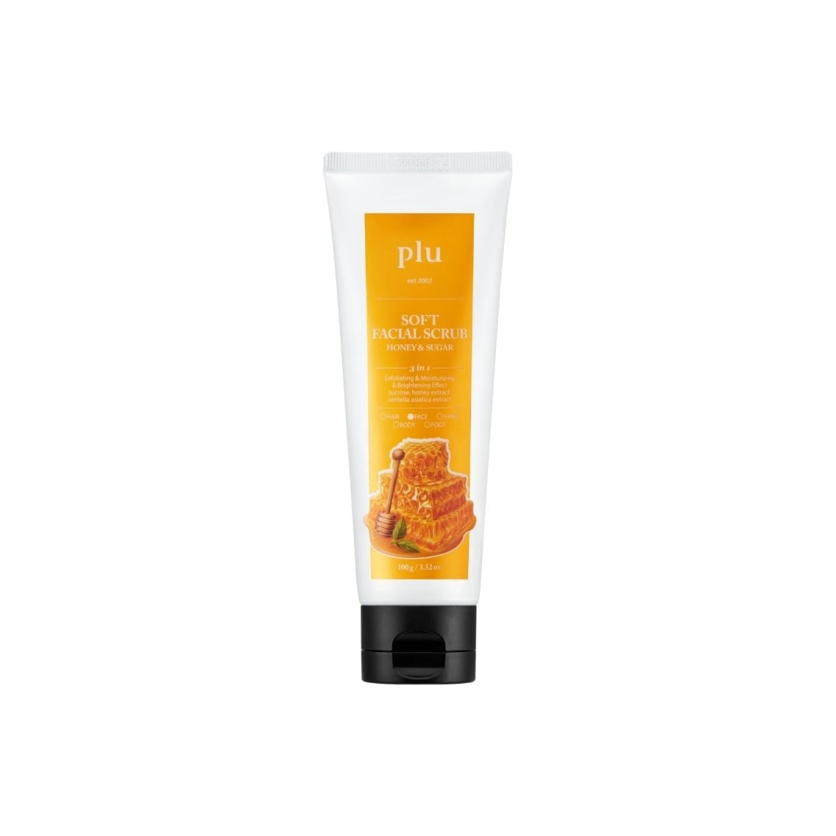 Plu Soft Facial Scrub Honey & Sugar 100g | La Cosmetique