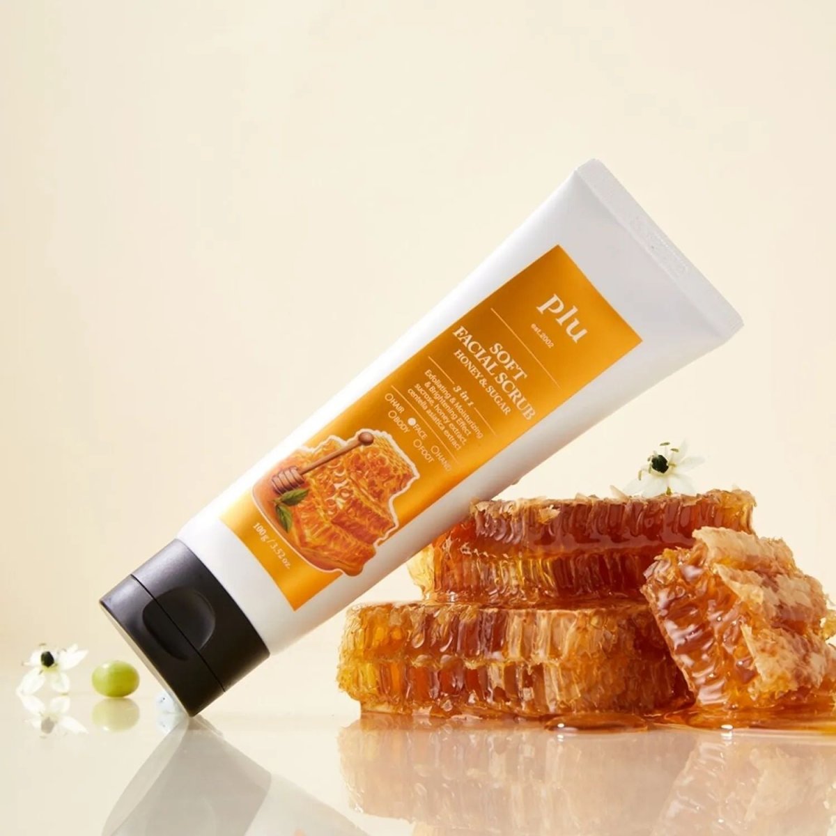 Plu Soft Facial Scrub Honey & Sugar 100g | La Cosmetique