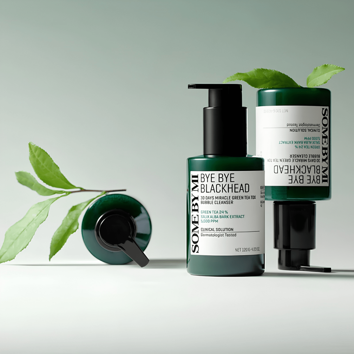 Some By Mi Some By Mi Bye Bye Blackhead 30 Days Miracle Green Tea Tox Bubble Cleanser 120g | La Cosmetique