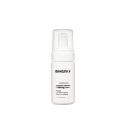 Biodance Soothing Barrier Cleansing Foam 120ml gel cleanser bottle and foam texture