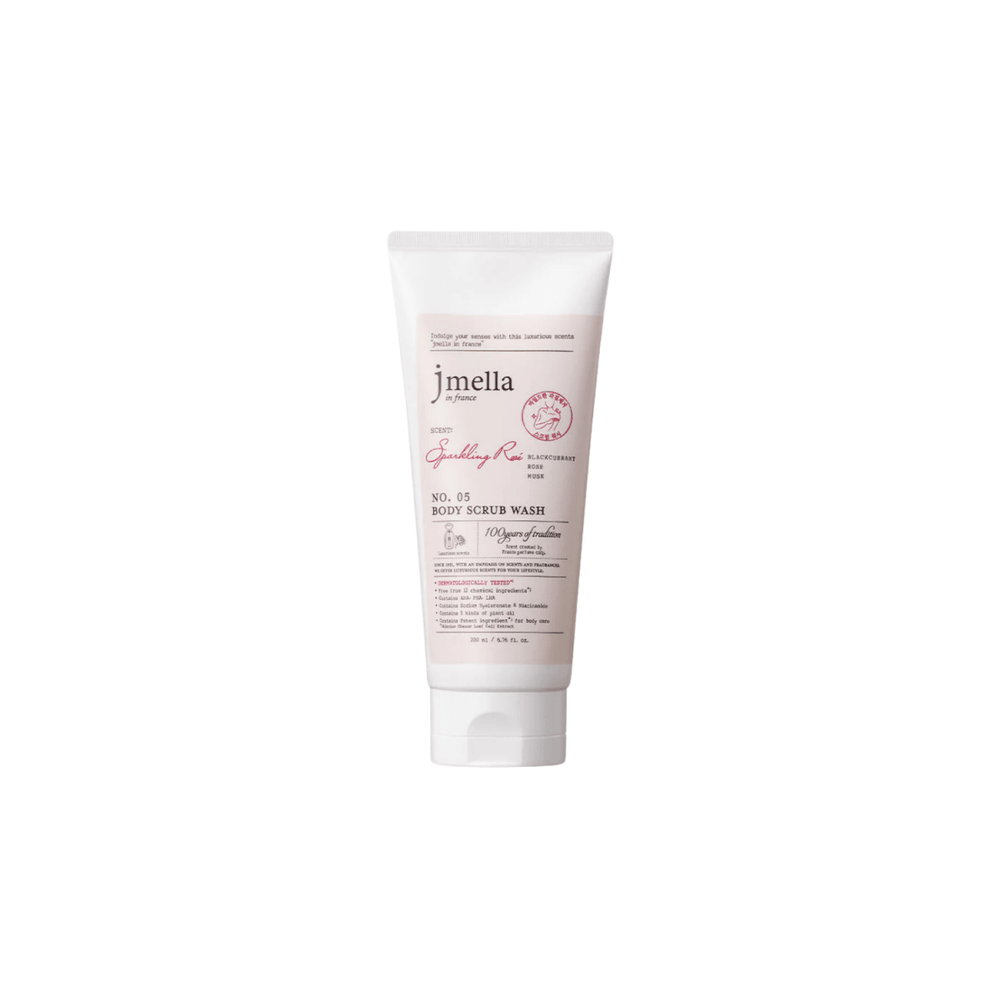 Sparkling Rose Body Scrub Wash [500ml]