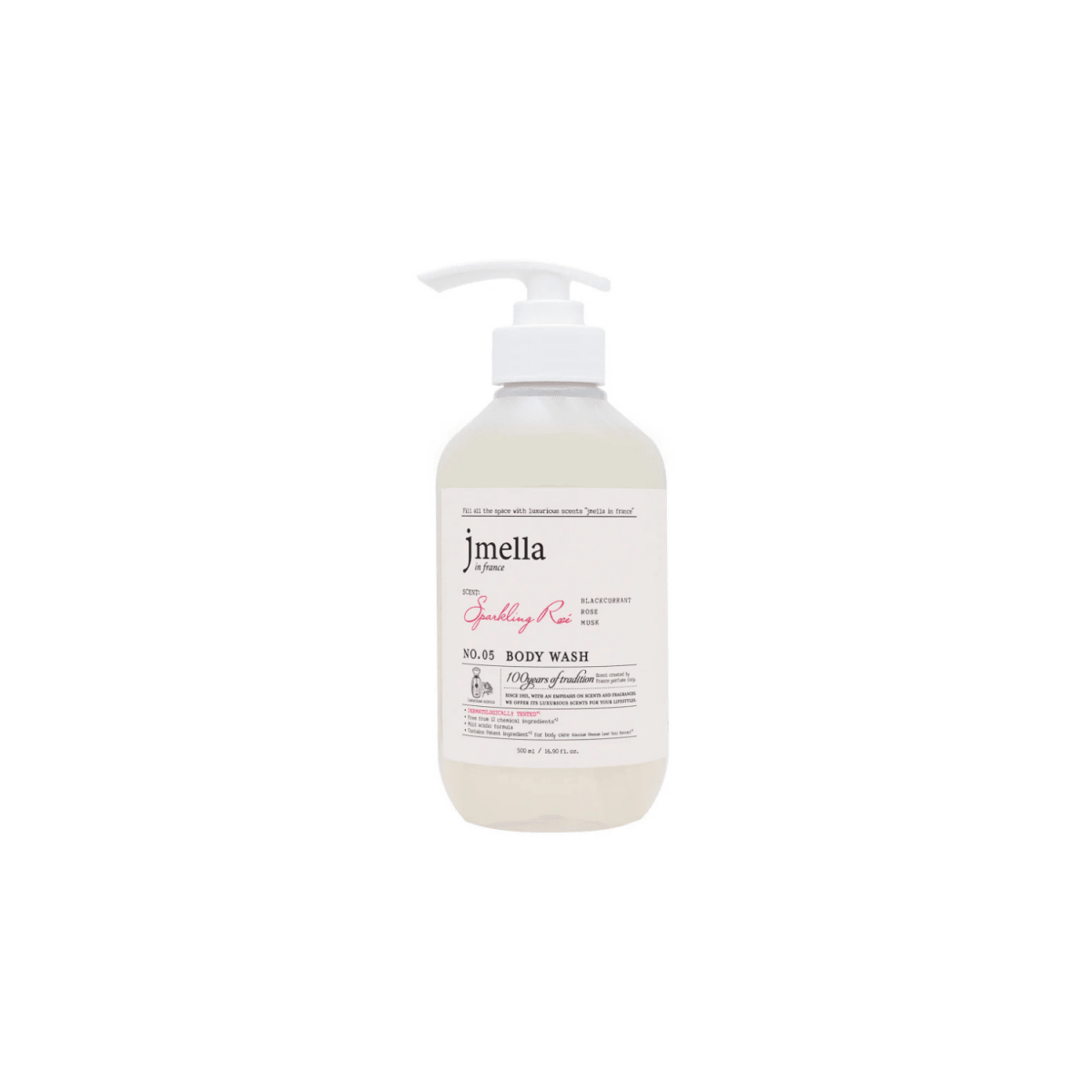 Jmella in France Sparkling Rose Body Wash | La Cosmetique