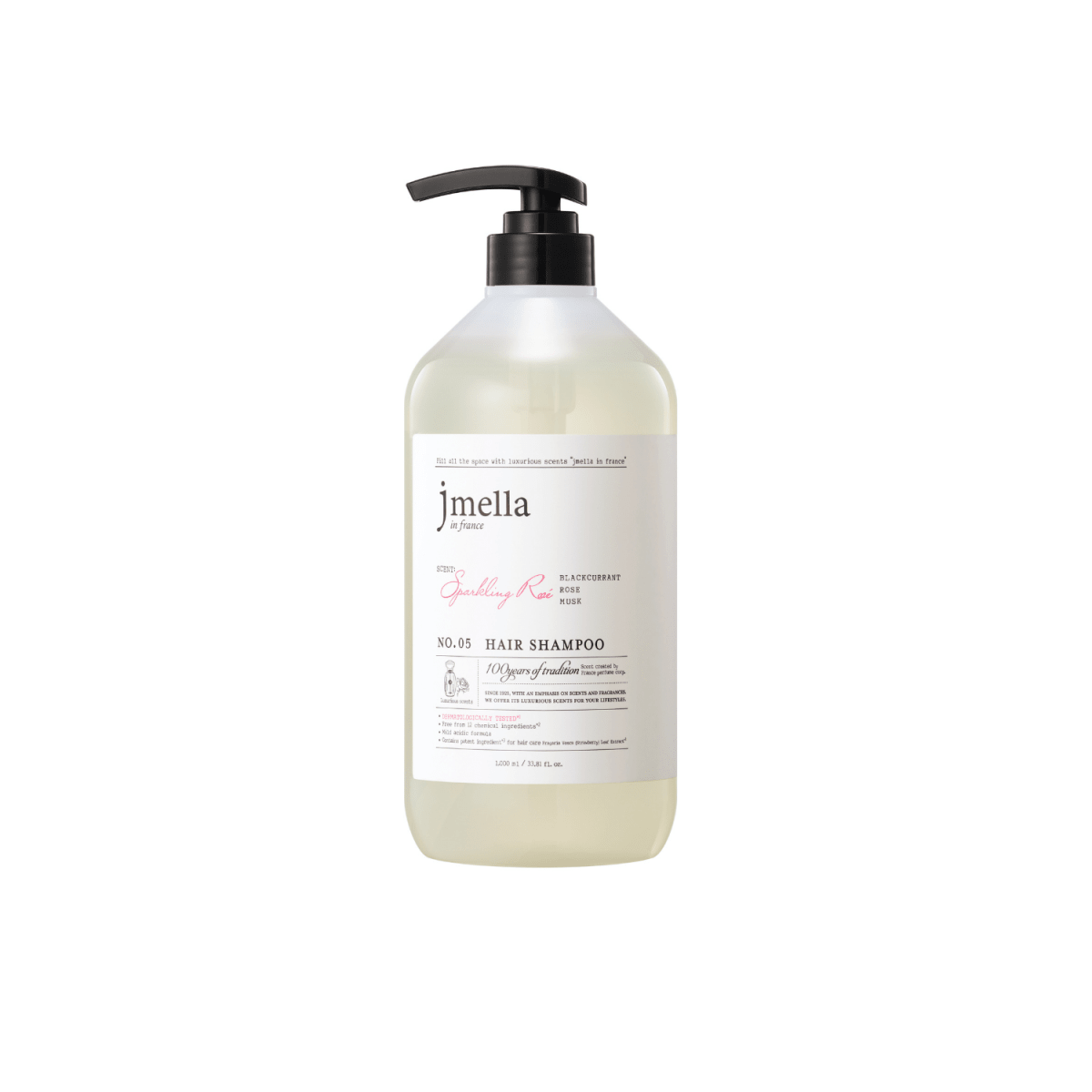 Jmella in France Sparkling Rose Hair Shampoo | La Cosmetique