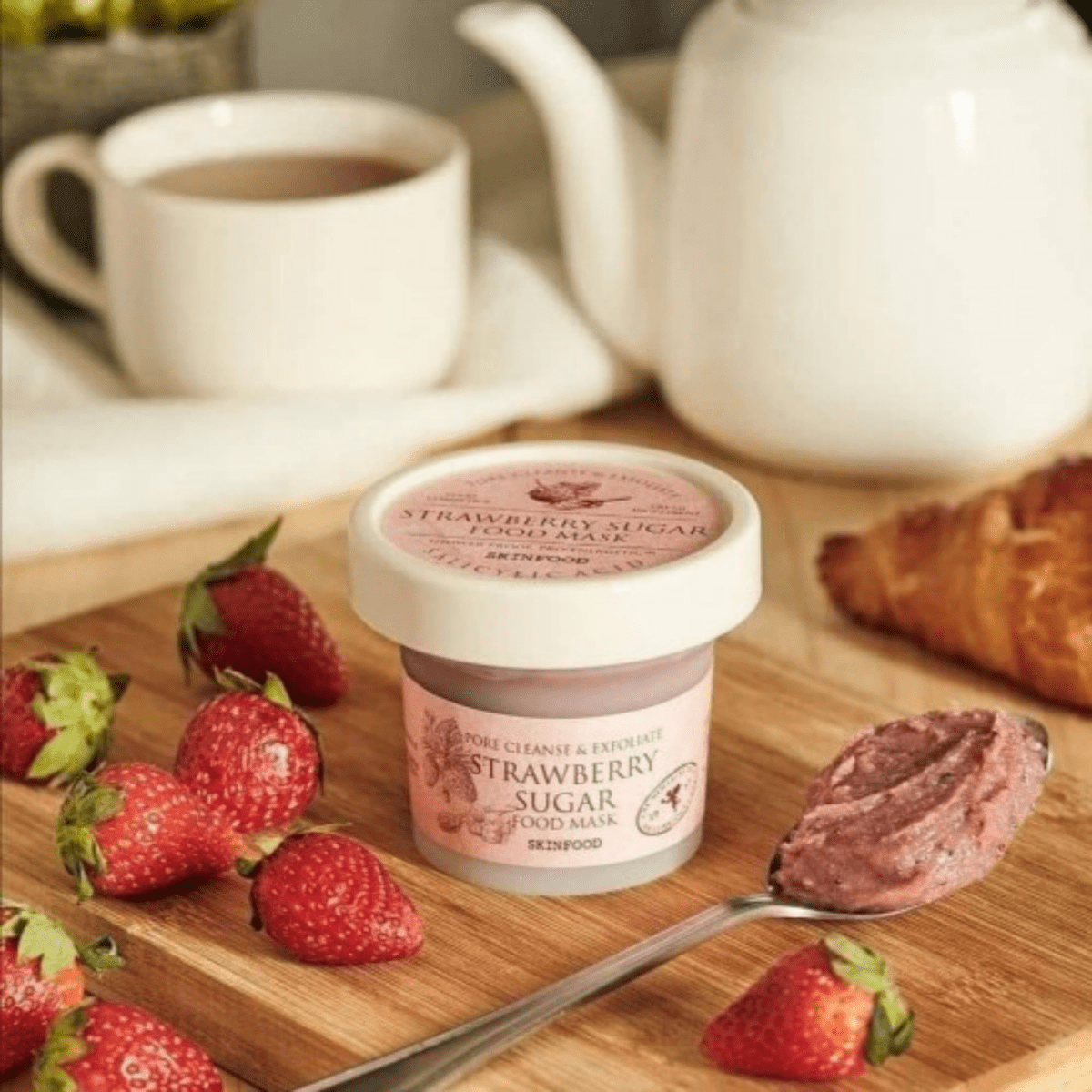 Skinfood Strawberry Sugar Food Mask [120g] | La Cosmetique