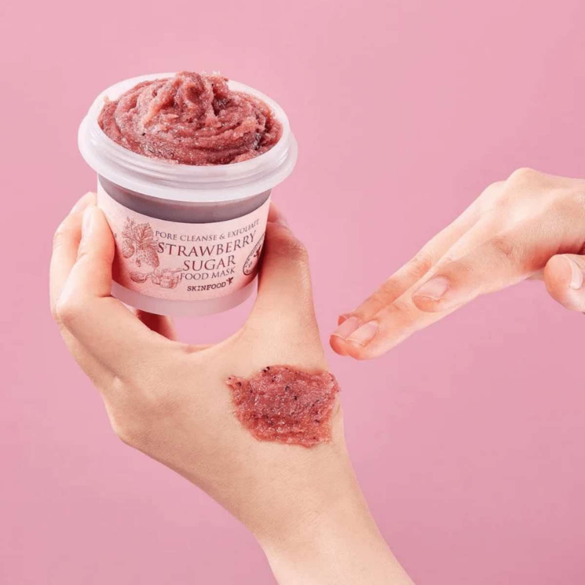 Skinfood Strawberry Sugar Food Mask [120g] | La Cosmetique