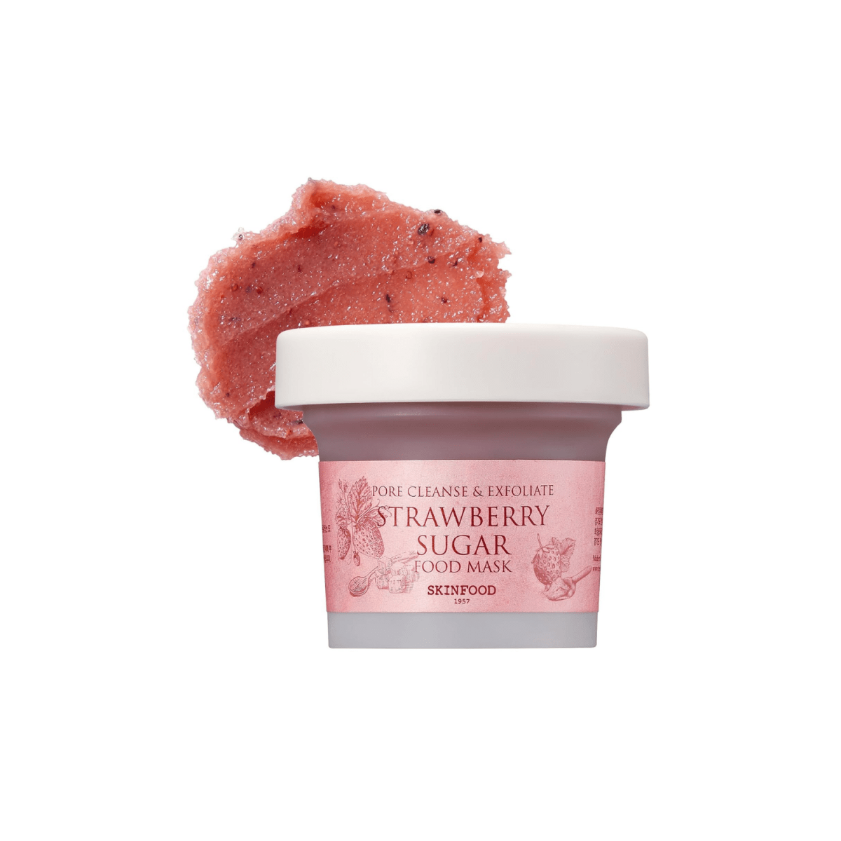 Skinfood Strawberry Sugar Food Mask [120g] | La Cosmetique