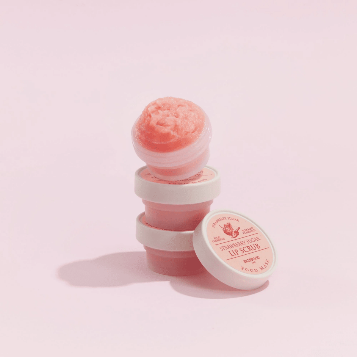 Skinfood Strawberry Sugar Food Mask Lip Scrub [14g] | La Cosmetique