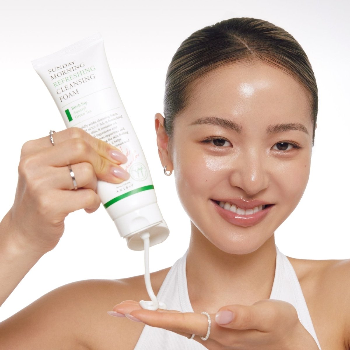 Axis-Y Sunday Morning Refreshing Cleansing Foam [120ml] | La Cosmetique