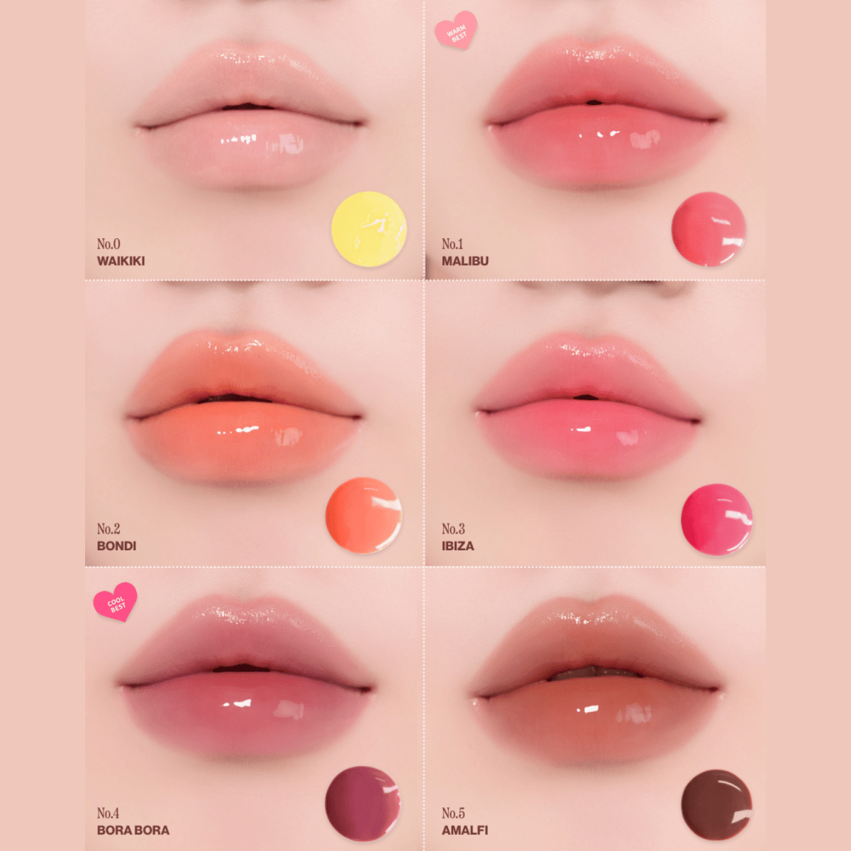 Unleashia Sunset Dazzle Gloss Balm | La Cosmetique