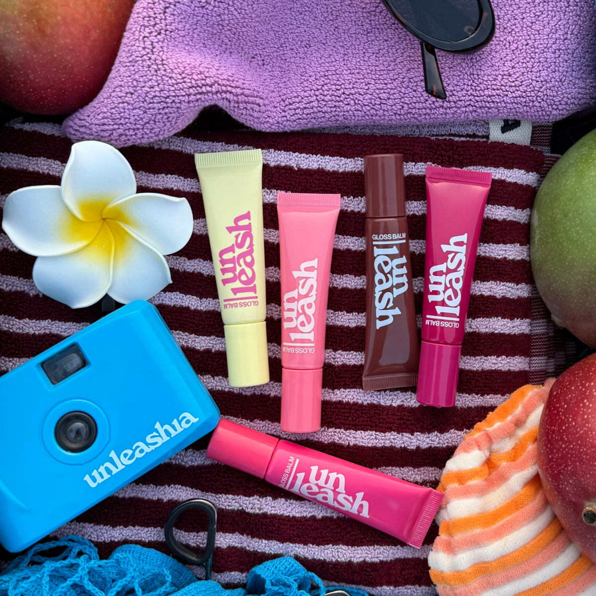 Unleashia Sunset Dazzle Gloss Balm | La Cosmetique