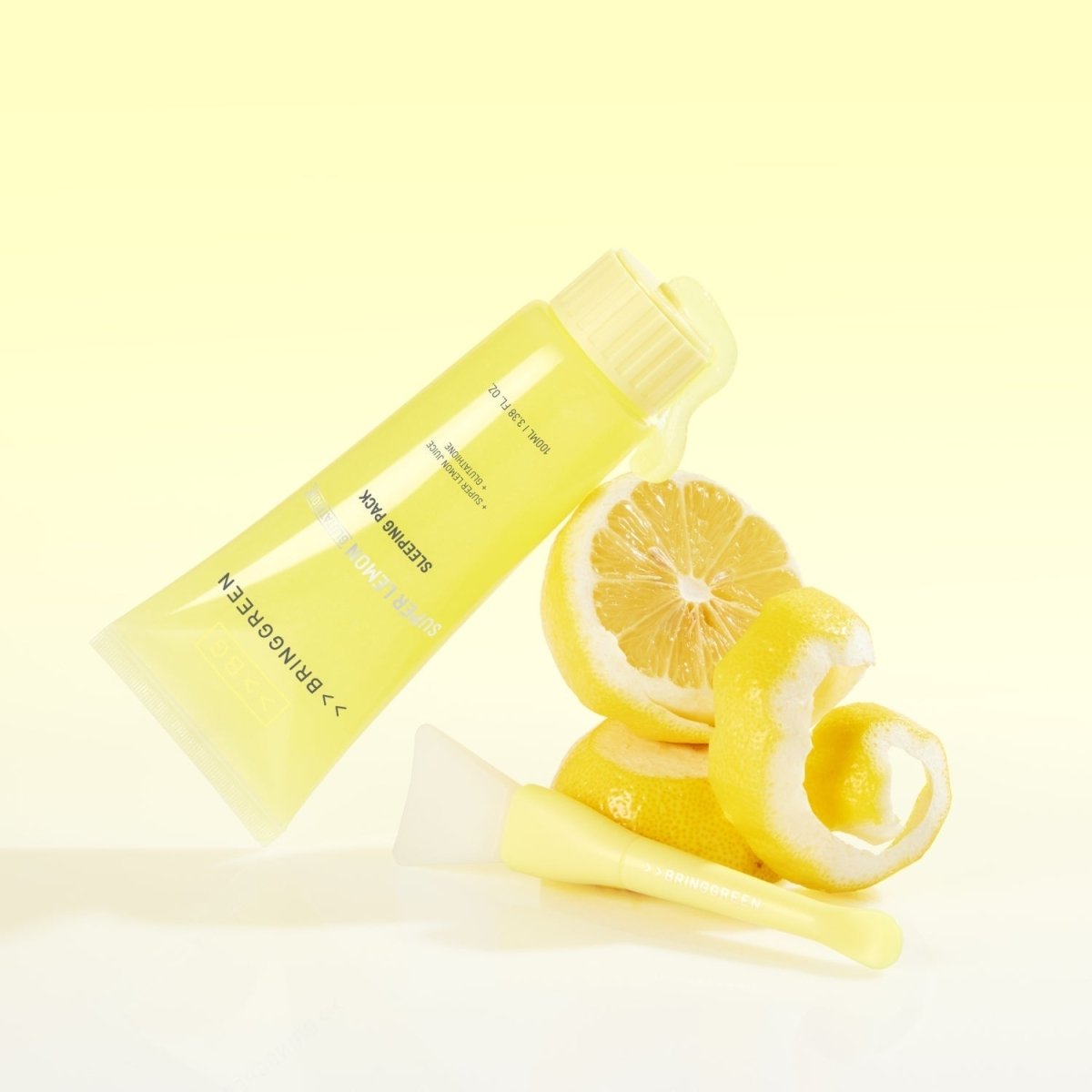 Bring Green Super Lemon Glutathione Sleeping Pack Set | La Cosmetique
