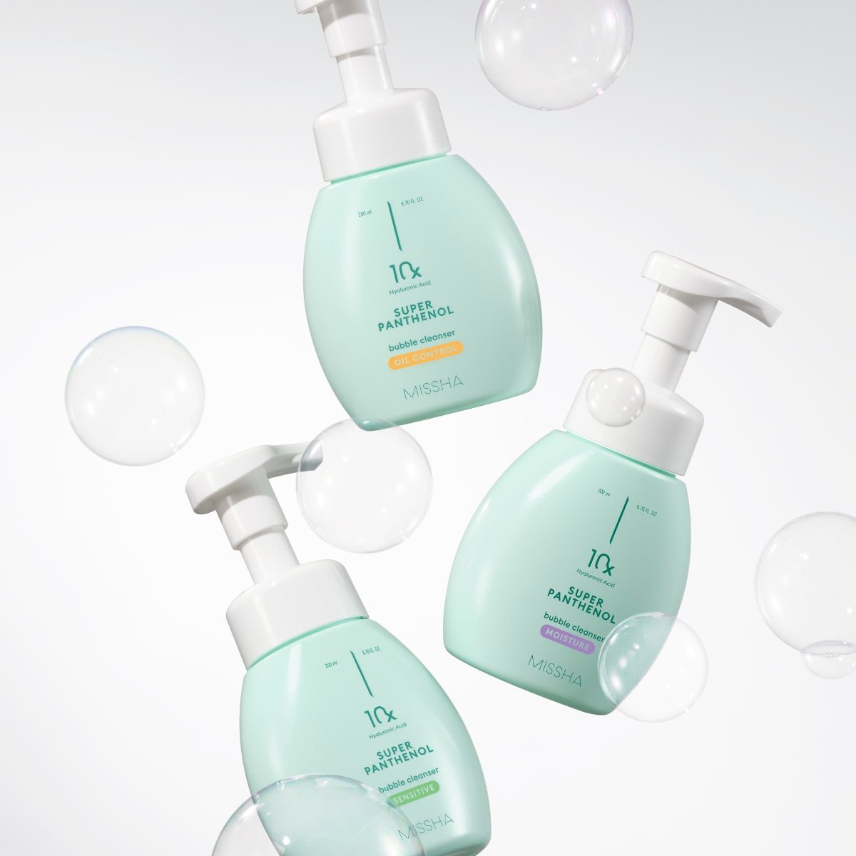 Missha Super Panthenol Bubble Cleanser Oil Control 200ml | La Cosmetique