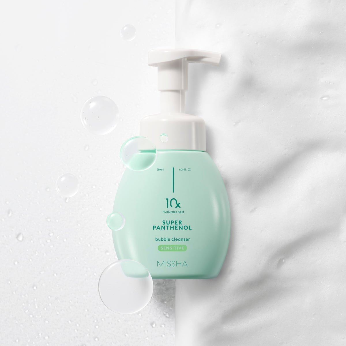 Missha Super Panthenol Bubble Cleanser Sensitive 200ml | La Cosmetique