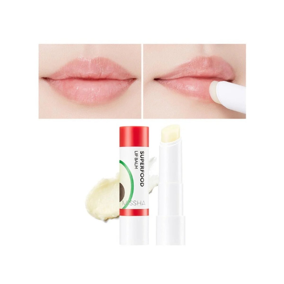 Missha Superfood Lip Balm Avocado 3.2g | La Cosmetique
