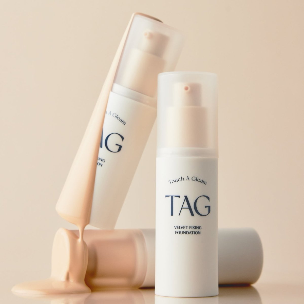 Too Cool For School Tag Velvet Fixing Foundation | La Cosmetique