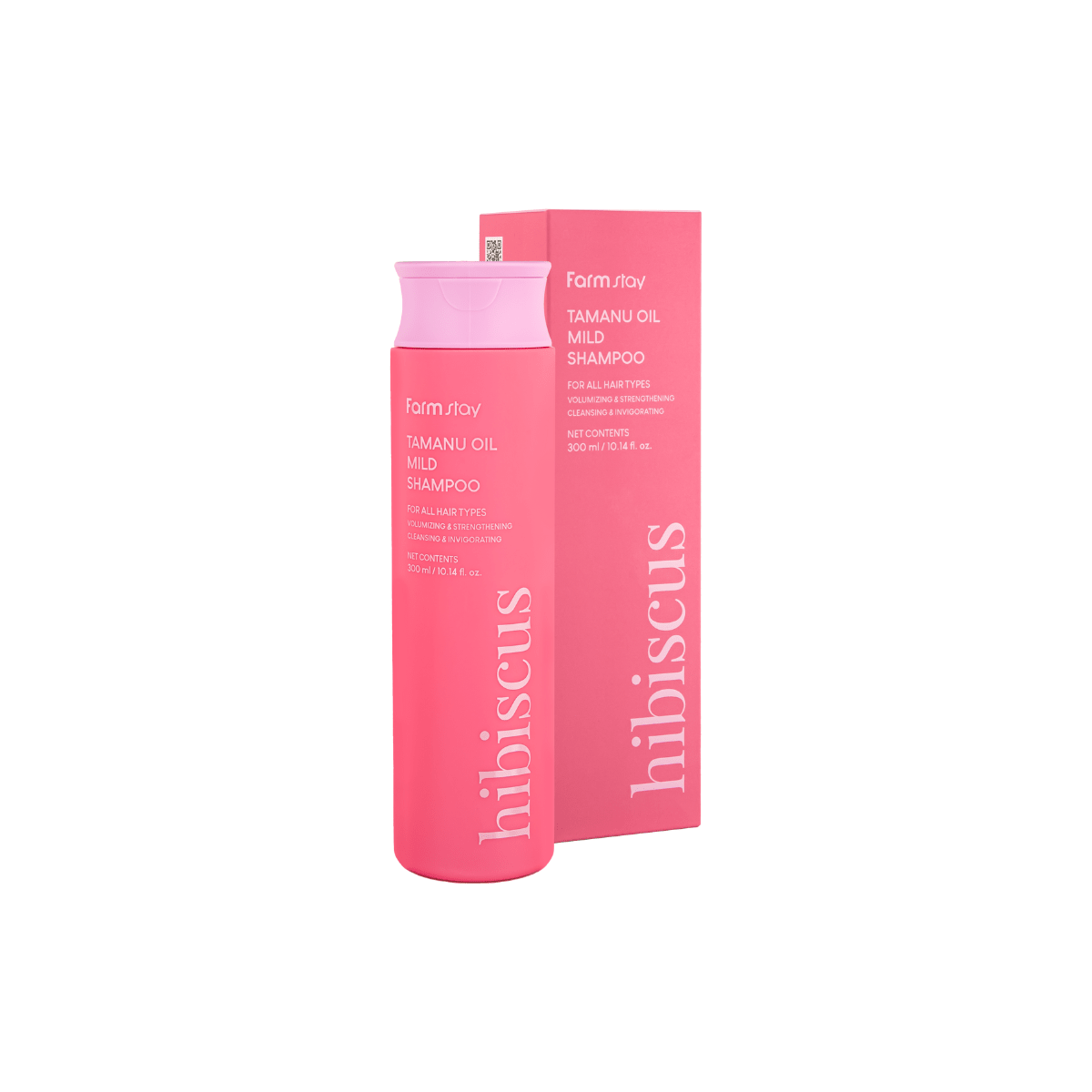 Farmstay Tamanu Oil Mild Shampoo Hibiscus 300ml | La Cosmetique