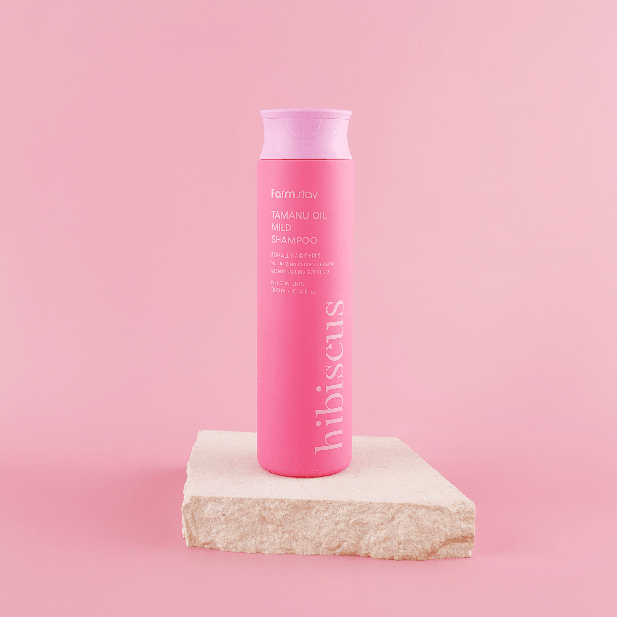 Farmstay Tamanu Oil Mild Shampoo Hibiscus 300ml | La Cosmetique