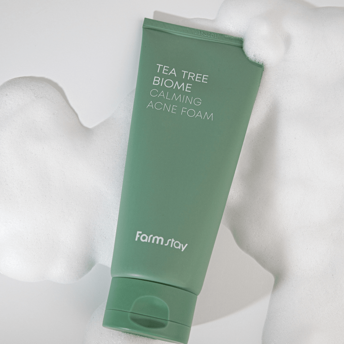 Farmstay Tea Tree Biome Calming Acne Foam 180ml | La Cosmetique