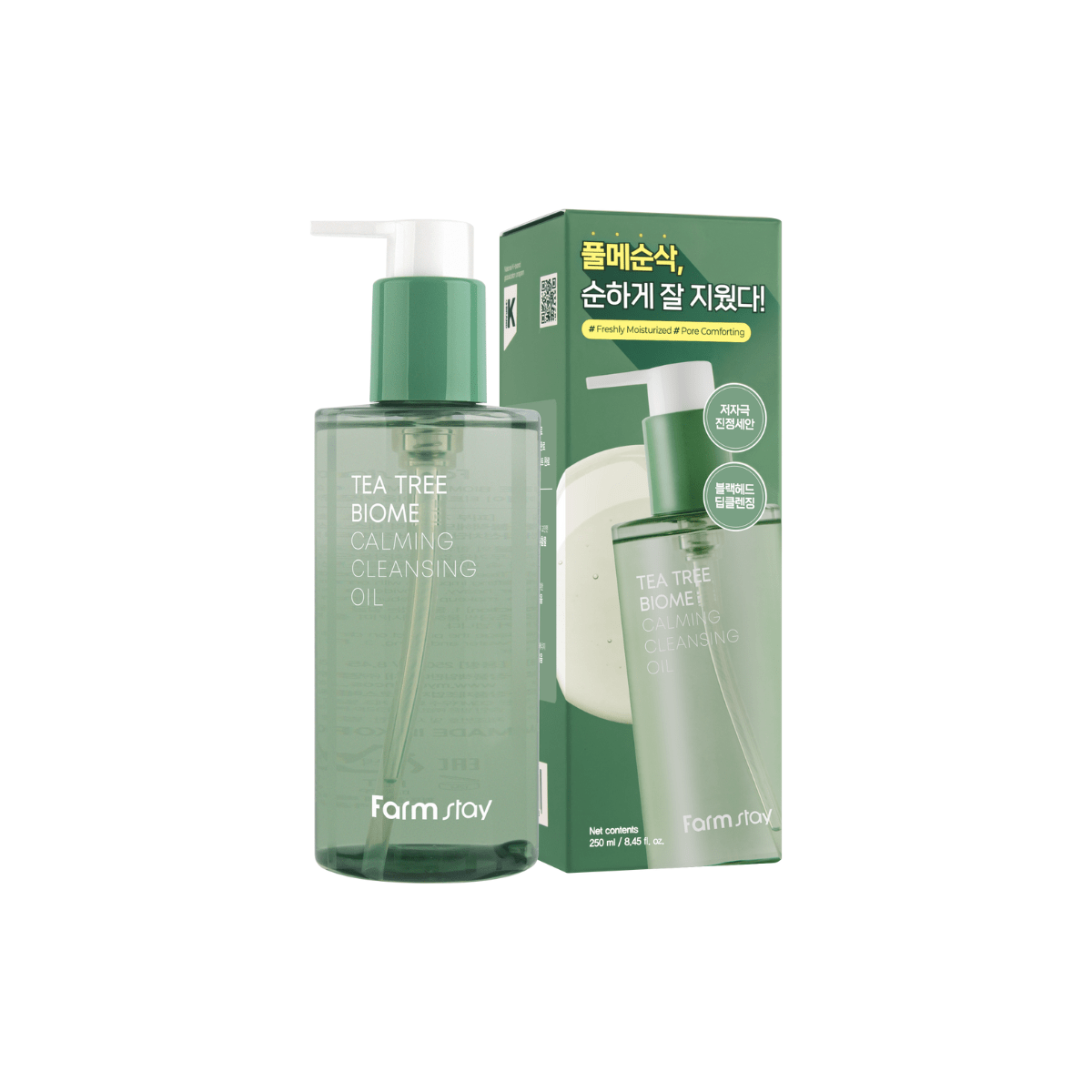 Farmstay Tea Tree Biome Calming Cleansing Oil 250ml | La Cosmetique