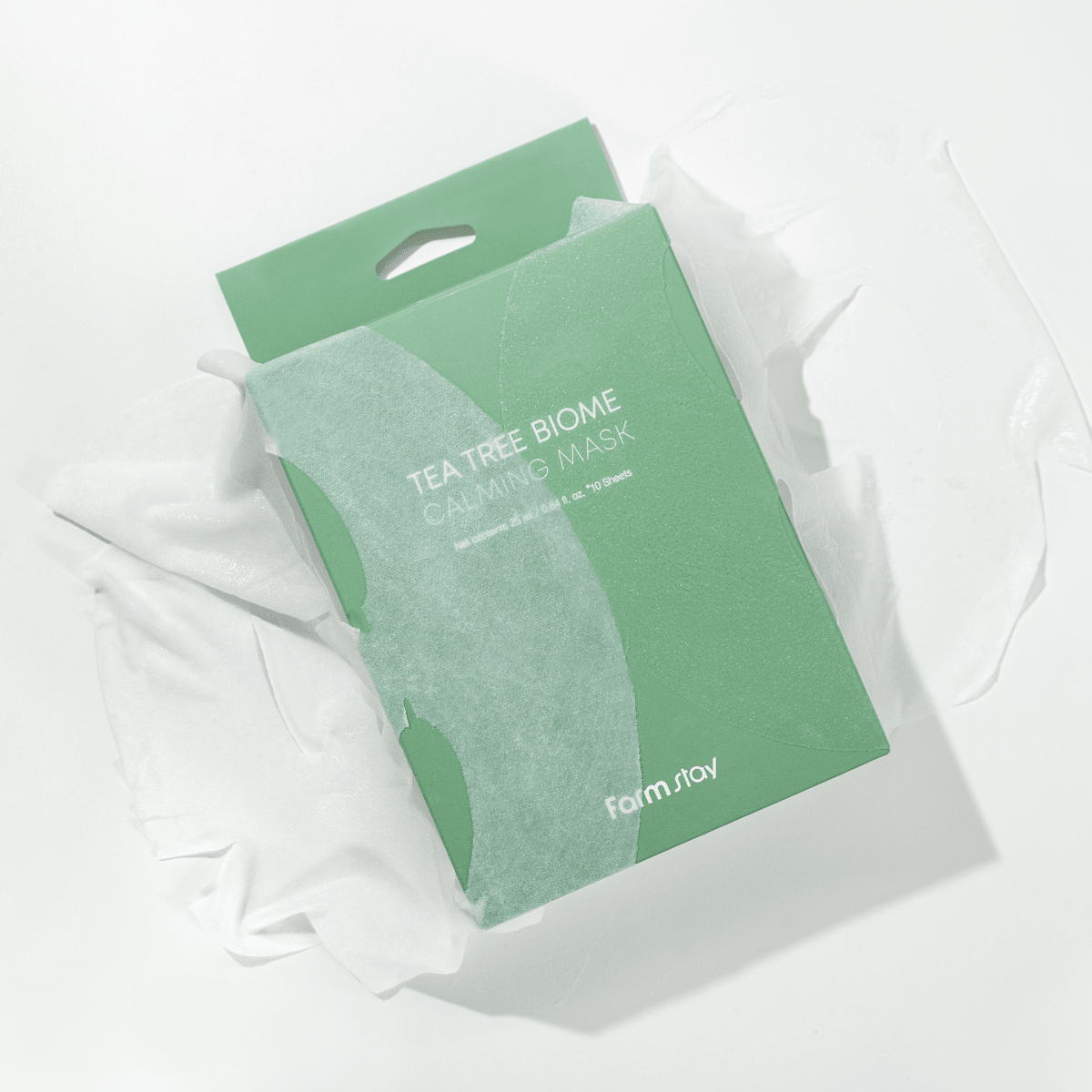 Farmstay Tea Tree Biome Calming Mask 10pcs | La Cosmetique