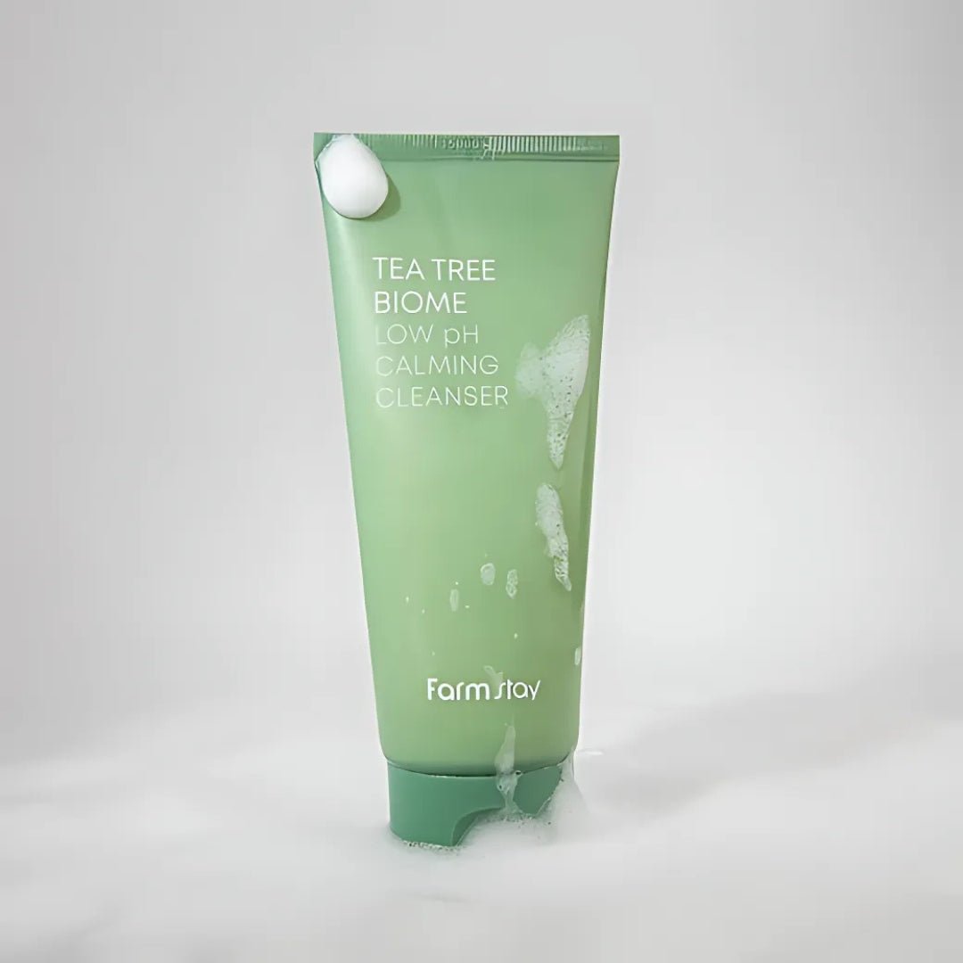 Farmstay Tea Tree Biome Low PH Calming Cleanser 180ml | La Cosmetique