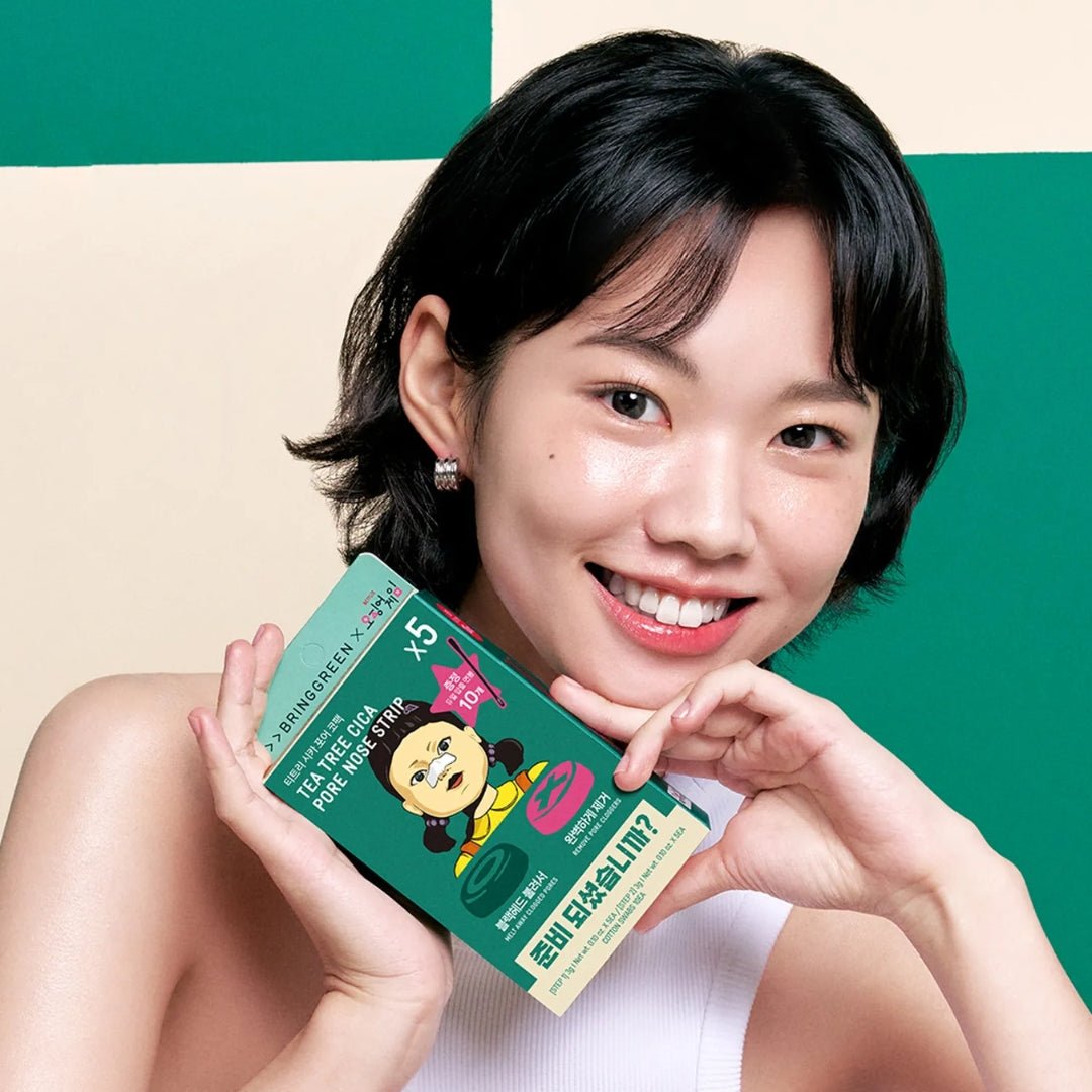 Bring Green Tea Tree Cica Pore Nose Strip [5pcs] | La Cosmetique
