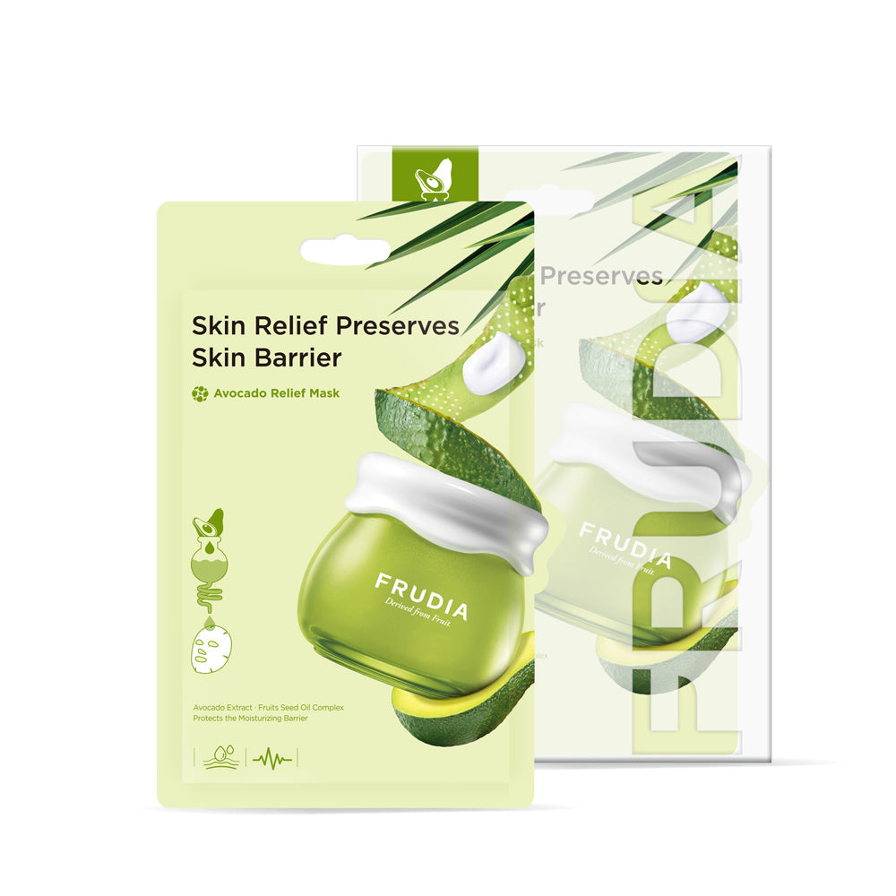 Frudia Avocado Relief Cream Mask 20ml (10pcs)  -La Cosmetique